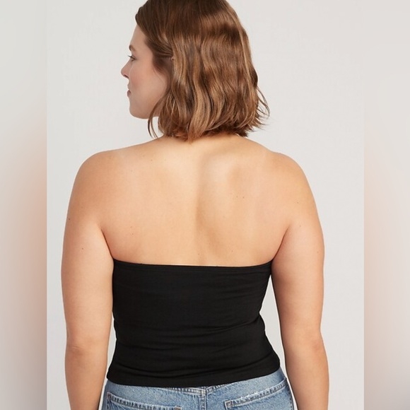 OLD NAVY- Black double layer tube top - Picture 2 of 4